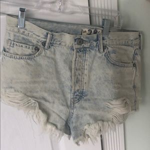Free people good vibrations shorts